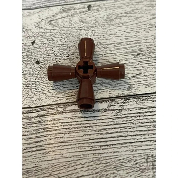 Lego Brown 4 Port Connector Hub - Picture 6 of 6